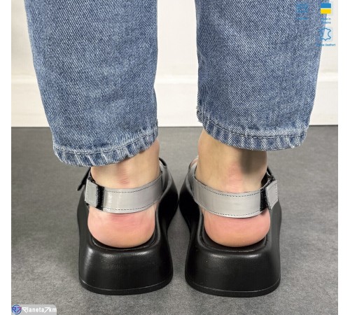 Босоніжки жіночі на літо (6 пар р.36-40) сірий  "FANio"