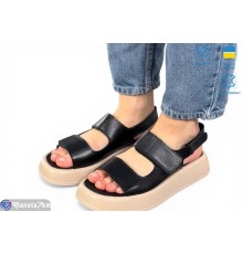 Босоніжки жіночі на літо (6 пар р.36-40) чорний  "FANio"