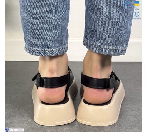 Босоніжки жіночі на літо (6 пар р.36-40) чорний  "FANio"