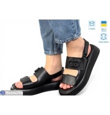 Босоніжки жіночі на літо (6 пар р.36-40) чорний  "FANio"