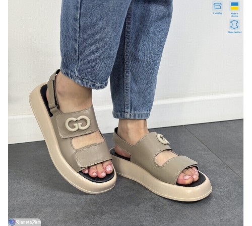 Босоніжки жіночі на літо (6 пар р.36-40) коричневий  "FANio"