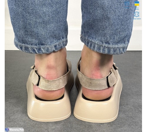 Босоніжки жіночі на літо (6 пар р.36-40) бежевий  "FANio"