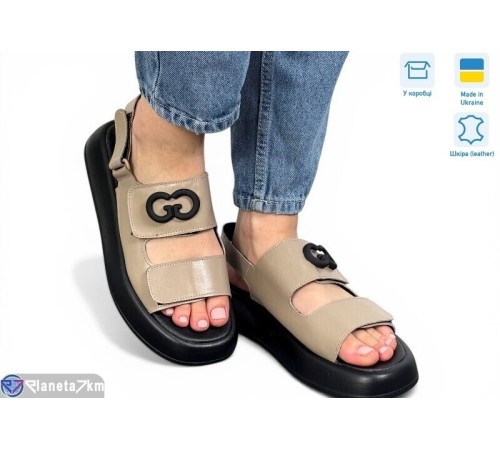 Босоніжки жіночі на літо (6 пар р.36-40) коричневий  "FANio"