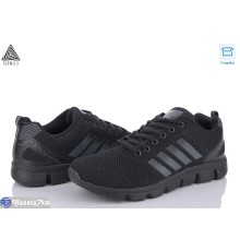 Кросівки чоловічі на весну/осінь (8 пар р.41-45) чорний  "STILLI Group"