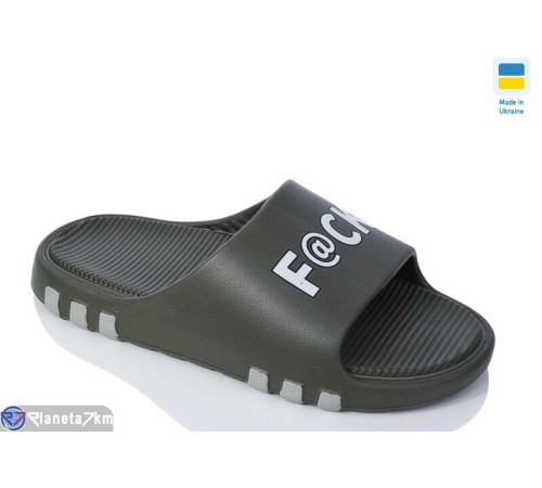 Шлепки жіночі на літо (8 пар р.36-41) хакі  "INPIRE"