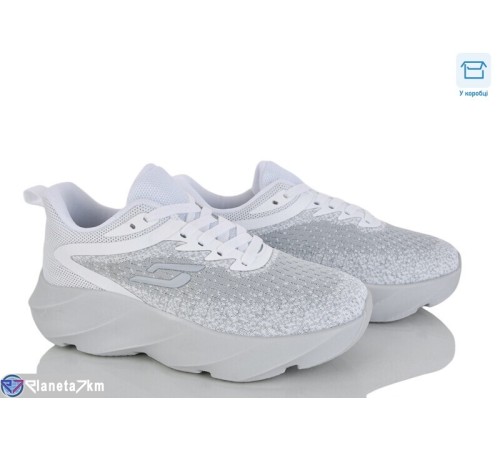 Кросівки жіночі на весну/осінь (8 пар р.36-41) сірий  "IZY"