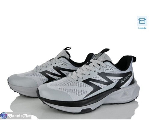 Кросівки чоловічі на весну/осінь (8 пар р.40-45) сірий  "IZY"