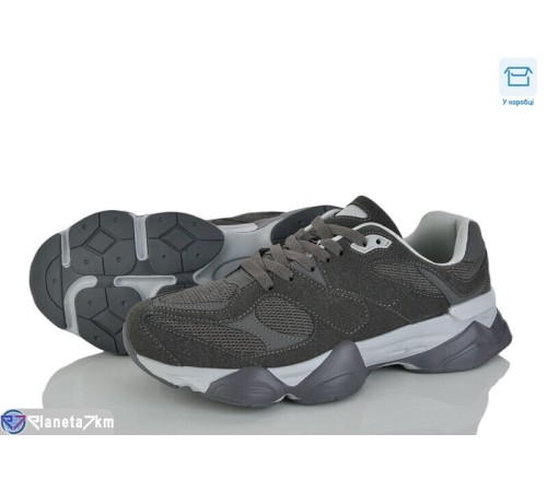 Кросівки чоловічі на весну/осінь (8 пар р.40-45) сірий  "IZY"