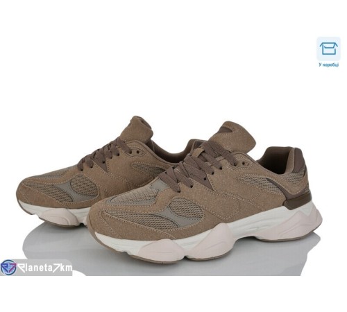 Кросівки чоловічі на весну/осінь (8 пар р.40-45) коричневий  "IZY"