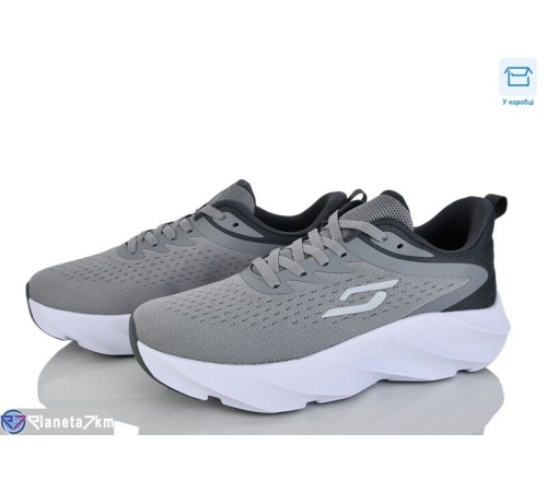 Кросівки чоловічі на весну/осінь (8 пар р.40-45) сірий  "IZY"