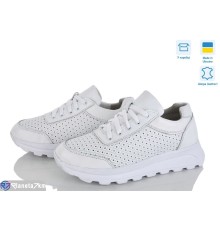 Кросівки жіночі на літо (6 пар р.36-40) білий  "Linda"