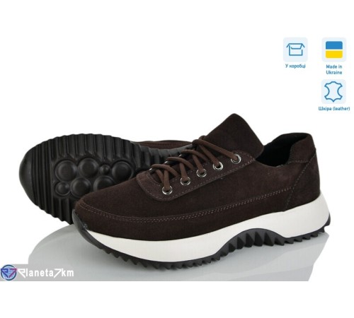 Кросівки жіночі на весну/осінь (6 пар р.36-40) коричневий  "Linda"