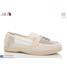 Туфлі жіночі на літо (8 пар р.36-41) бежевий  "Aba"