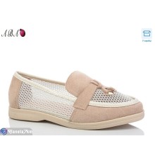 Туфлі жіночі на літо (8 пар р.36-41) бежевий  "Aba"