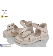 Дитячі босоніжки на літо (6 пар р.22-27) бежевий  "BELIES-D"