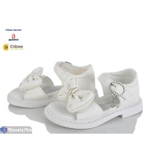 Дитячі босоніжки на літо (6 пар р.26-31) білий  "BELIES-D"