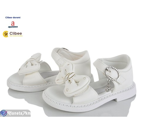 Дитячі босоніжки на літо (6 пар р.26-31) білий  "BELIES-D"