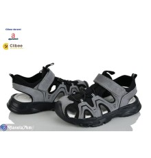 Сандалі дитячі на літо (6 пар р.32-37) сірий  "BELIES-D"