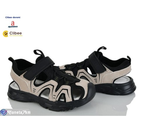 Сандалі дитячі на літо (6 пар р.32-37) бежевий  "BELIES-D"