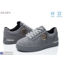 Кросівки жіночі на весну/осінь (8 пар р.36-41) сірий  "Latifa"