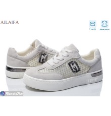 Кросівки жіночі на весну/осінь (8 пар р.36-41) сірий  "Latifa"