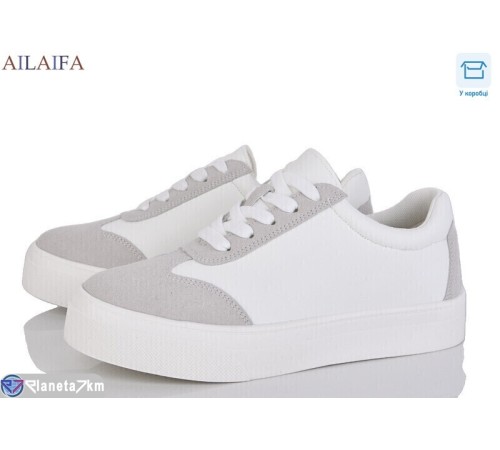 Кросівки жіночі на весну/осінь (8 пар р.36-41) білий  "Latifa"