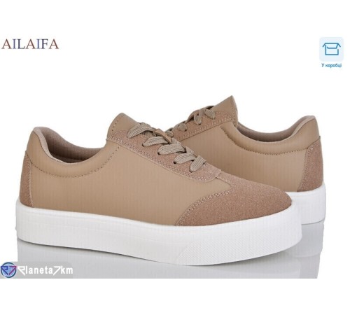 Кросівки жіночі на весну/осінь (8 пар р.36-41) коричневий  "Latifa"