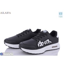 Кросівки жіночі на весну/осінь (8 пар р.36-41) чорний  "Latifa"