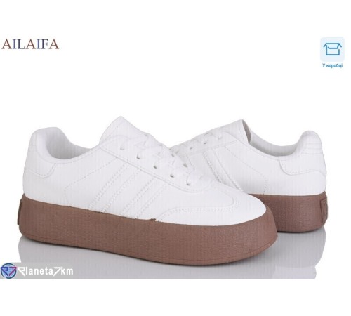 Кросівки жіночі на весну/осінь (8 пар р.36-41) білий  "Latifa"