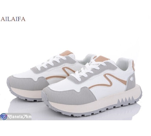 Кросівки жіночі на весну/осінь (8 пар р.36-41) білий  "Latifa"