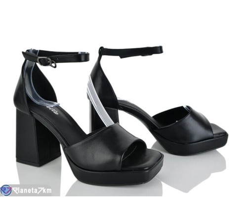 Босоніжки жіночі на літо (6 пар р.36-40) чорний  "LOREDANA"