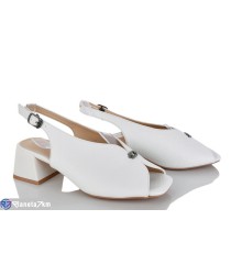 Босоніжки жіночі на літо (6 пар р.36-40) білий  "LOREDANA"