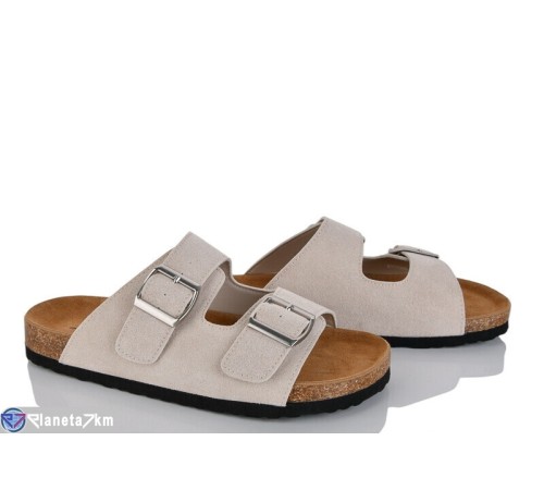 Шлепки жіночі на літо (8 пар р.36-41) бежевий  "LOREDANA"