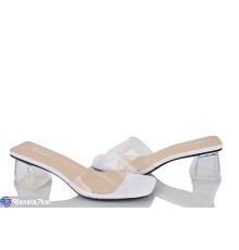 Шлепки жіночі на літо (6 пар р.36-40) білий  "LOREDANA"