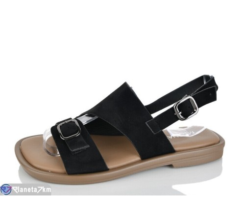 Босоніжки жіночі на літо (8 пар р.36-41) чорний  "Lilin"