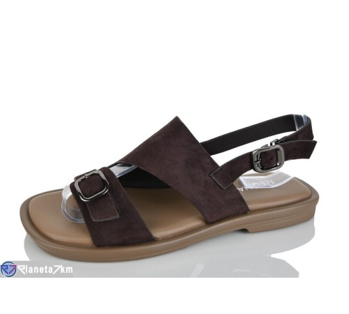 Босоніжки жіночі на літо (8 пар р.36-41) коричневий  "Lilin"