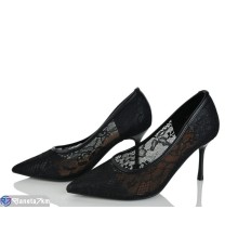 Туфлі жіночі на літо (6 пар р.36-40) чорний  "LOREDANA"