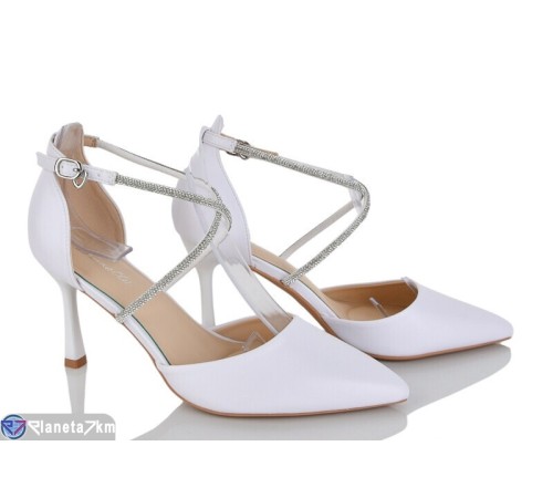 Туфлі жіночі на літо (6 пар р.36-40) білий  "LOREDANA"