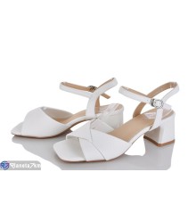 Босоніжки жіночі на літо (6 пар р.36-40) білий  "LOREDANA"