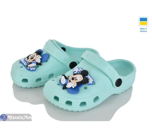 Кроки дитячі на літо (6 пар р.24-29) зелений  "Ladmir"