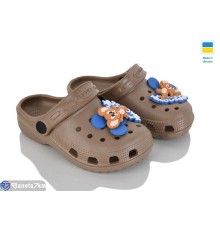 Кроки дитячі на літо (6 пар р.24-29) коричневий  "Ladmir"