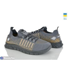 Кросівки чоловічі на літо (10 пар р.41-45) сірий  "Ladmir"