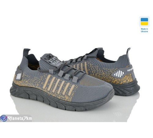 Кросівки чоловічі на літо (10 пар р.41-45) сірий  "Ladmir"