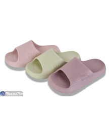 Шлепки жіночі на літо (12 пар р.36-41) мікс  "LEVLU"