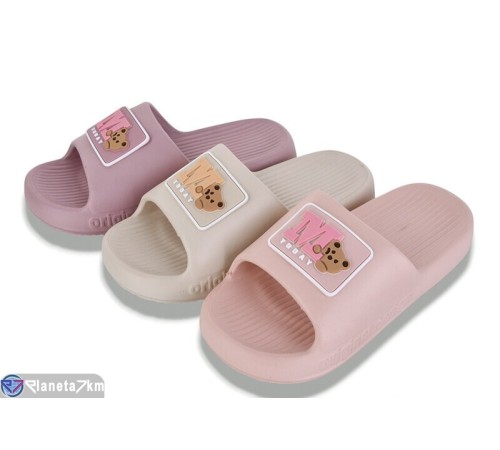 Шлепки жіночі на літо (12 пар р.36-41) мікс  "LEVLU"