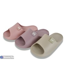 Шлепки жіночі на літо (12 пар р.36-41) мікс  "LEVLU"