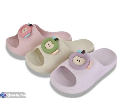 Шлепки жіночі на літо (12 пар р.36-41) мікс  "LEVLU"