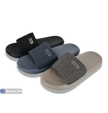 Шлепки чоловічі на літо (12 пар р.40-45) мікс  "LEVLU"