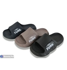 Шлепки чоловічі на літо (12 пар р.40-45) мікс  "LEVLU"