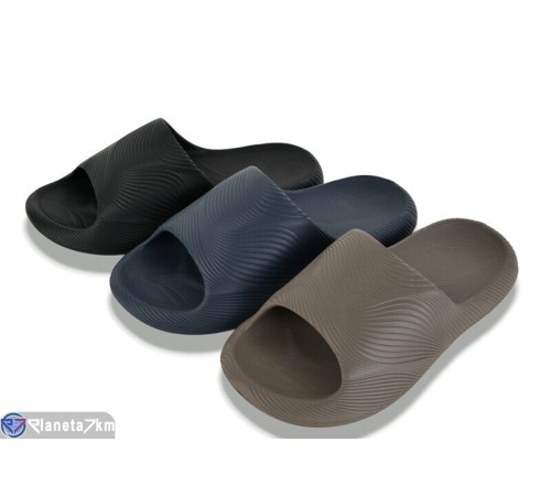 Шлепки чоловічі на літо (12 пар р.40-45) мікс  "LEVLU"